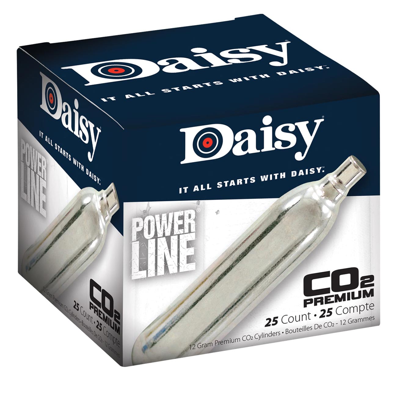 Daisy Powerline Premium CO2 Cylinder 25 count