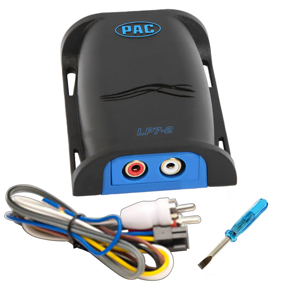 PAC LP7-2 L.O.C. PRO Series 2-Channel Line Output Converter with Remote Turn On 4in. x 8in. x 1in.