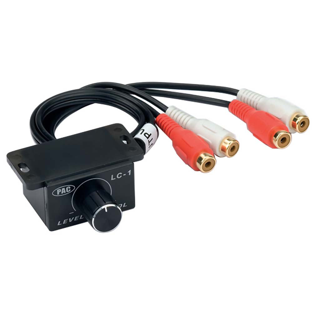 PAC LC-1 Remote Amplifier Level Controller,Black,Small