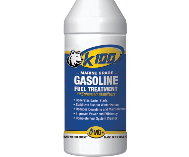 K-100 MG All-in-One Gasoline Fuel Treatment & Additive - Eliminates Water, Stabilizes Fuel, and Cleans Engine & Fuel Systems - 32 oz. (K100-G)