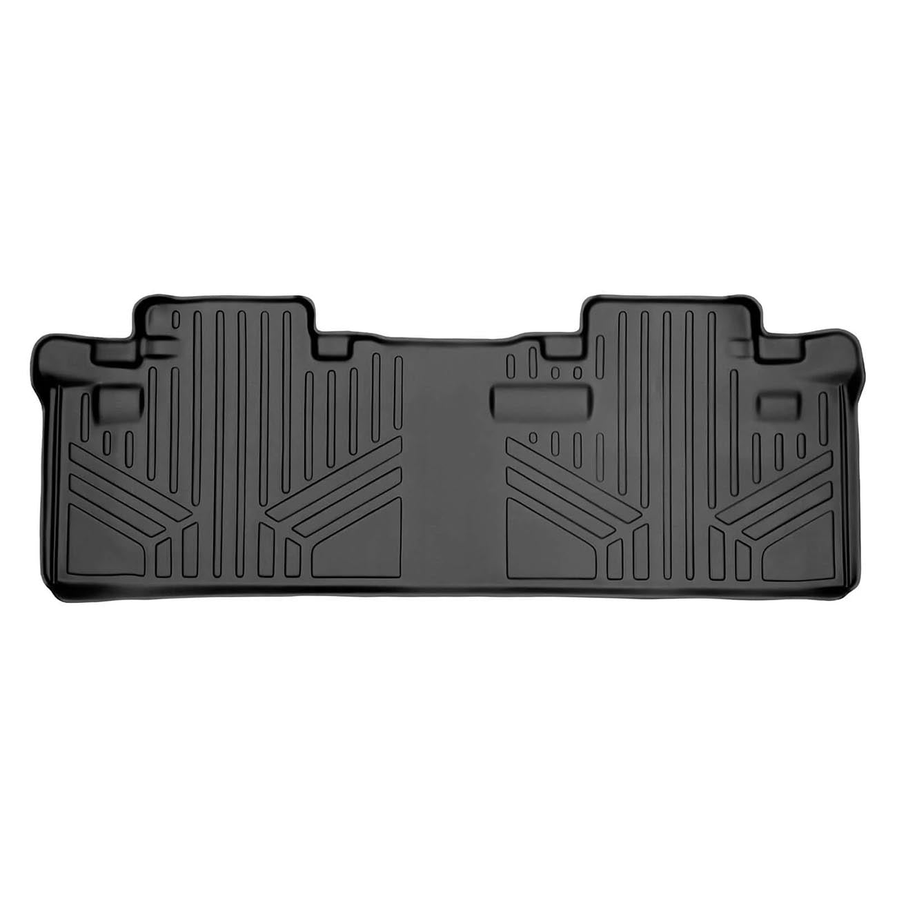 SMARTLINER SA0128B0083 Floor Liners Front & 2nd Row for 2013–2020 Toyota Sienna 8-Passenger – All Weather Custom Fit, Black