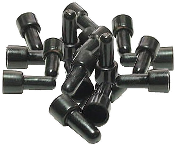 Audiopipe CC2214B Black Crimp Caps 14-22 Ga Long Barrel; Natural; Nippon 100 Pk*tmcc214n*
