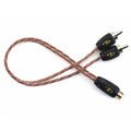 Stinger SI42YM 2-Channel 4000 Series RCA Y-Adapter Cable (1 Female to 2 Male)