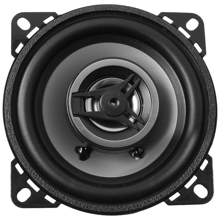 Crunch CS4CX 4-Inch Full-Range Coaxial Car Speakers, Black