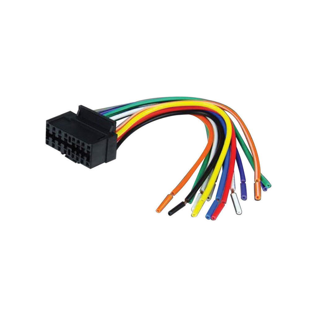 Audiopipe WHJVC16P Nippon Pipeman 16 Pin Wiring Harness For 2000+ Jvc