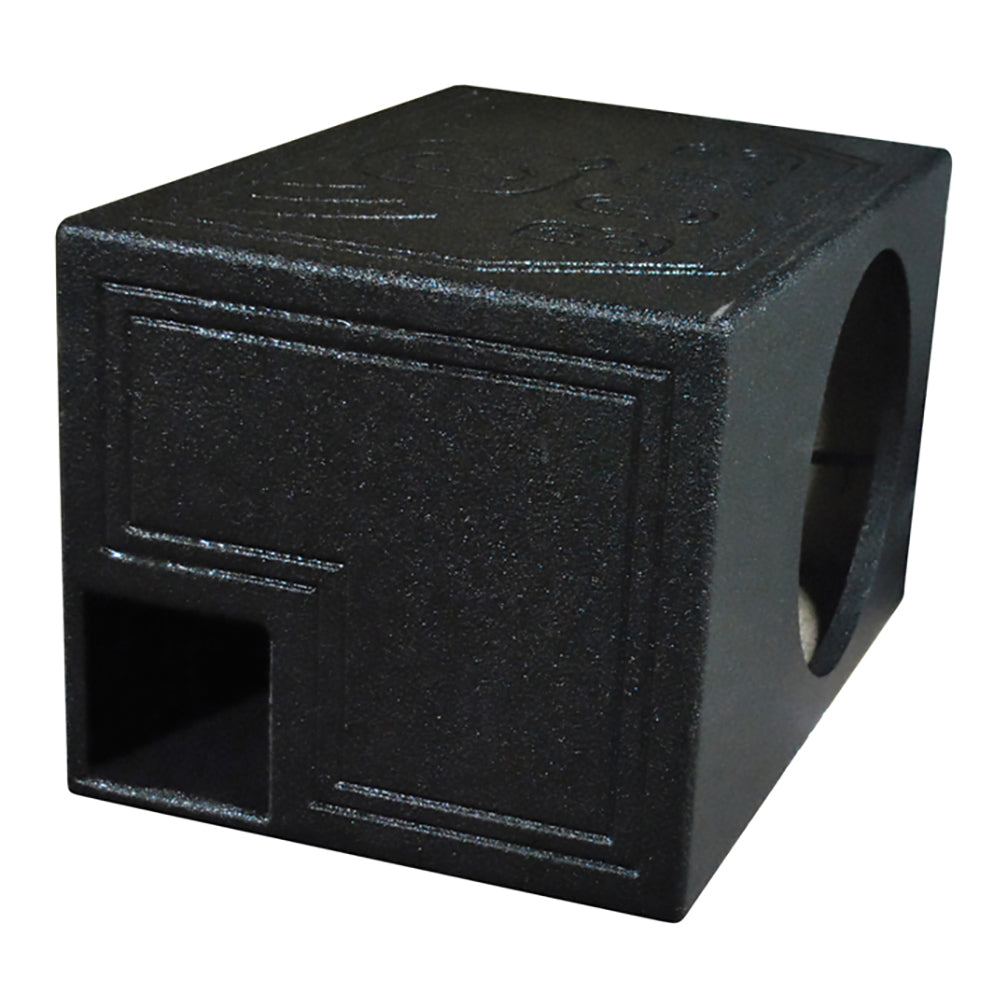 Q Power Single 12" Vented Ported Car Subwoofer Sub Box Enclosure, QBOMB12VL - Single Cab Bass Woofer Speaker Box System for Vehicle or Truck Audio