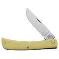 Case WR XX Pocket Knife Yellow Synthetic Sod Buster Item #038 - (3138 Cv) - Length Closed: 4 5/8 Inches
