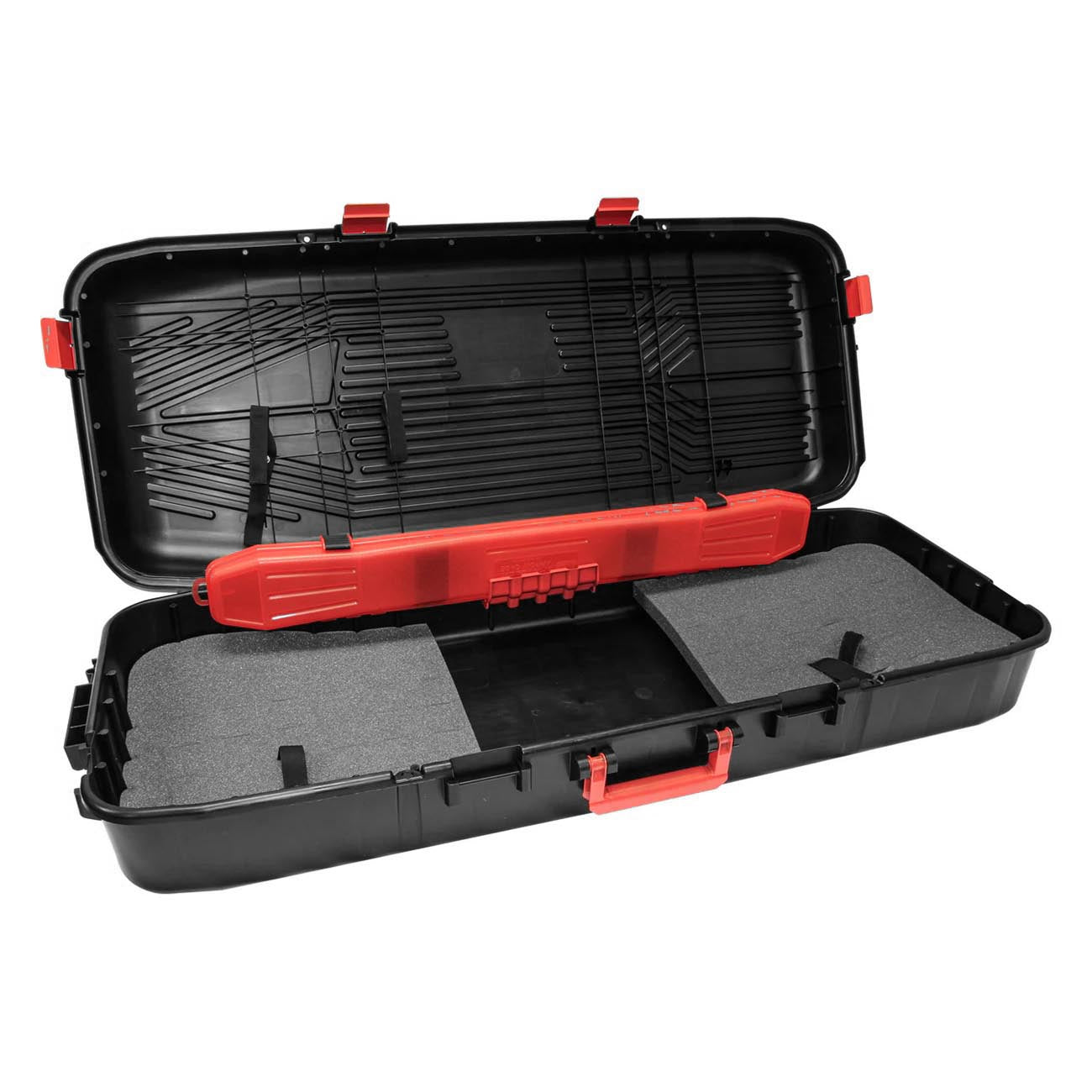MTM BC44 Traveler Bow Case with internal arrow case included and wheels for easy carry, USA Made, Black