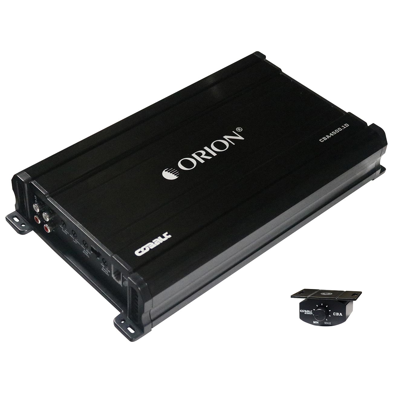 Orion Cobalt CBA4500.1D Monoblock 1-Channel Class D Amplifier for Car Subwoofer, 4500W, 2/4 Ohm Stable, Adjustable Low Pass & Subsonic Filter with Bass Boost, MOSFET Power Supply, Bass Knob Included