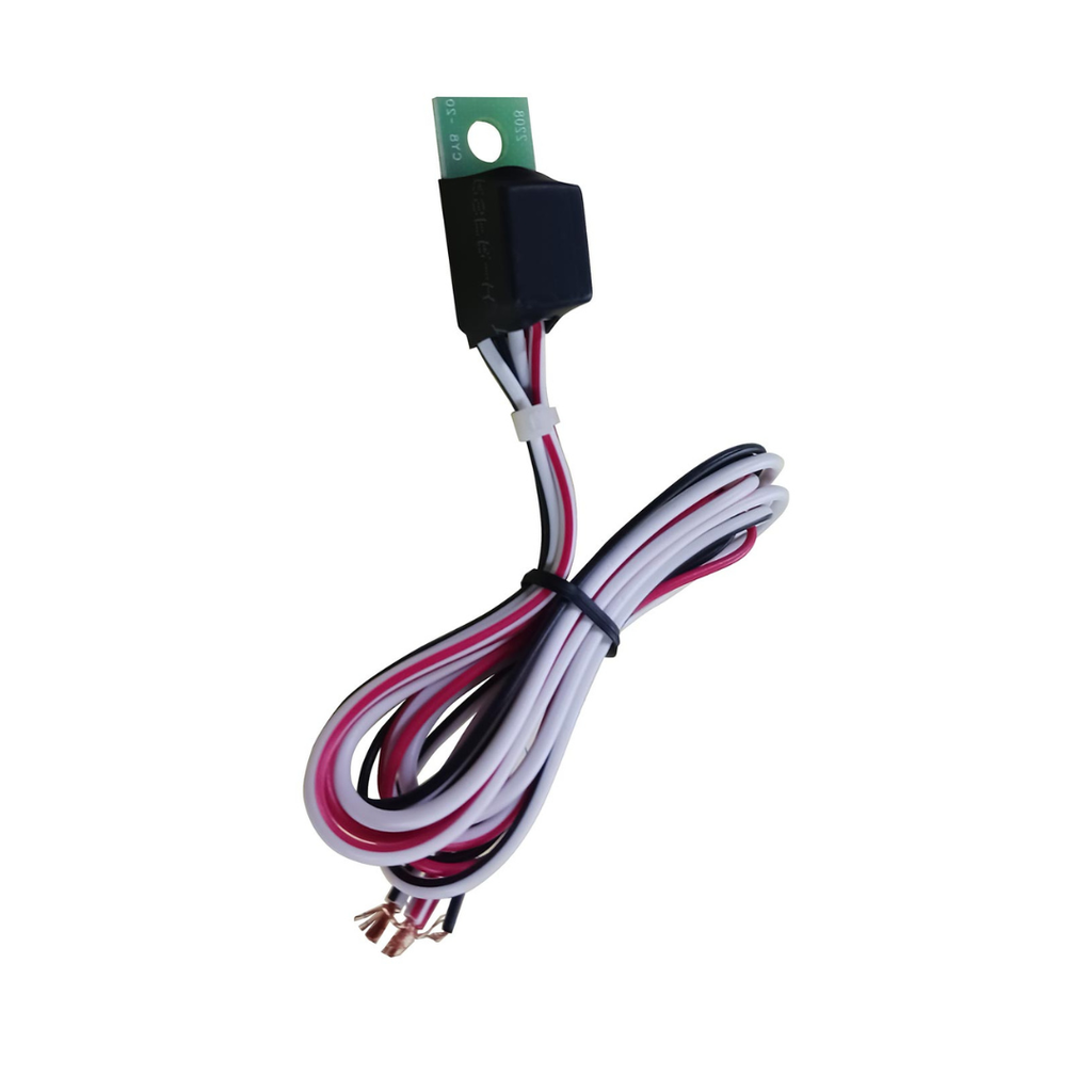Omega AU7MINI Prewired Mini Vacuum Sealed 20/30 Amp SPDT Automotive Relay – 12 V Coil, Pre-Wired Electrical Relay