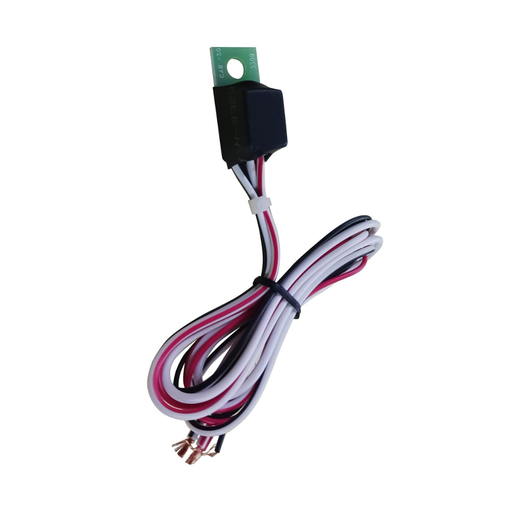 Omega AU7MINI Prewired Mini Vacuum Sealed 20/30 Amp SPDT Automotive Relay – 12 V Coil, Pre-Wired Electrical Relay