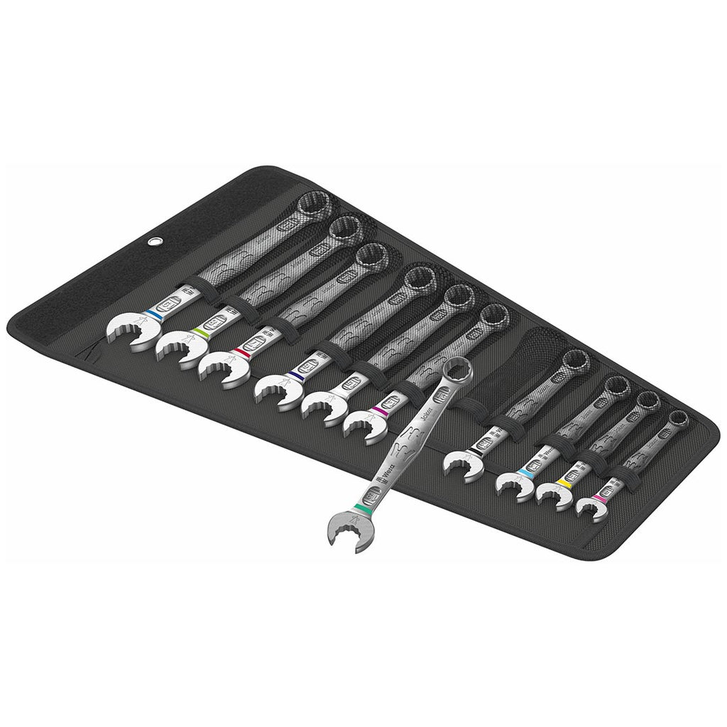 Wera 05020231001 6003 Joker 11 Set 1 Combination Wrench Set, 11 Pieces