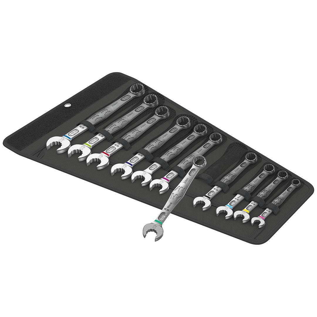 Wera 05020231001 6003 Joker 11 Set 1 Combination Wrench Set, 11 Pieces