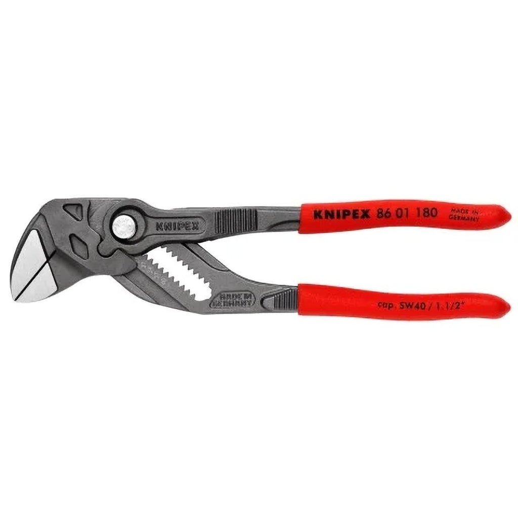 KNIPEX Tools - Pliers Wrench, Black Finish (8601180), 7 1/4-Inch