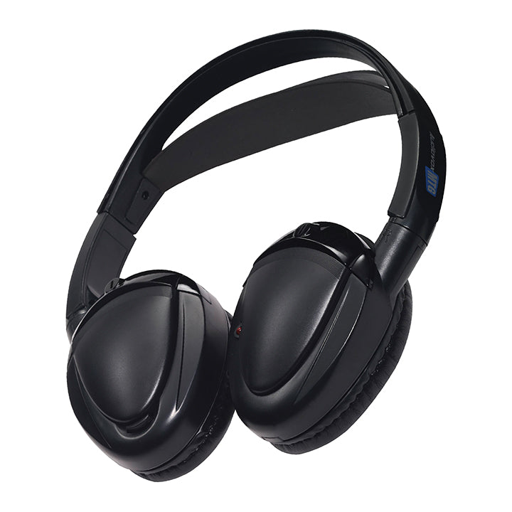 Audiovox Single Channel Wireless Fold-Flat Headphones with Batteries