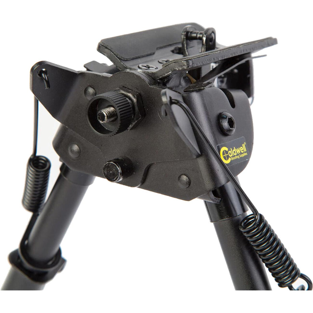 Caldwell XLA Pivot Bipod 6" - 9" with Adjustable Notched Legs and Slim Folding Design for Easy Transport, Rifle Stability, and Target Shooting