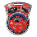 Audiopipe PK1500SX 8‑Gauge Amplifier Wiring Kit – Complete 1500W Car Audio Power & Signal Installation Kit
