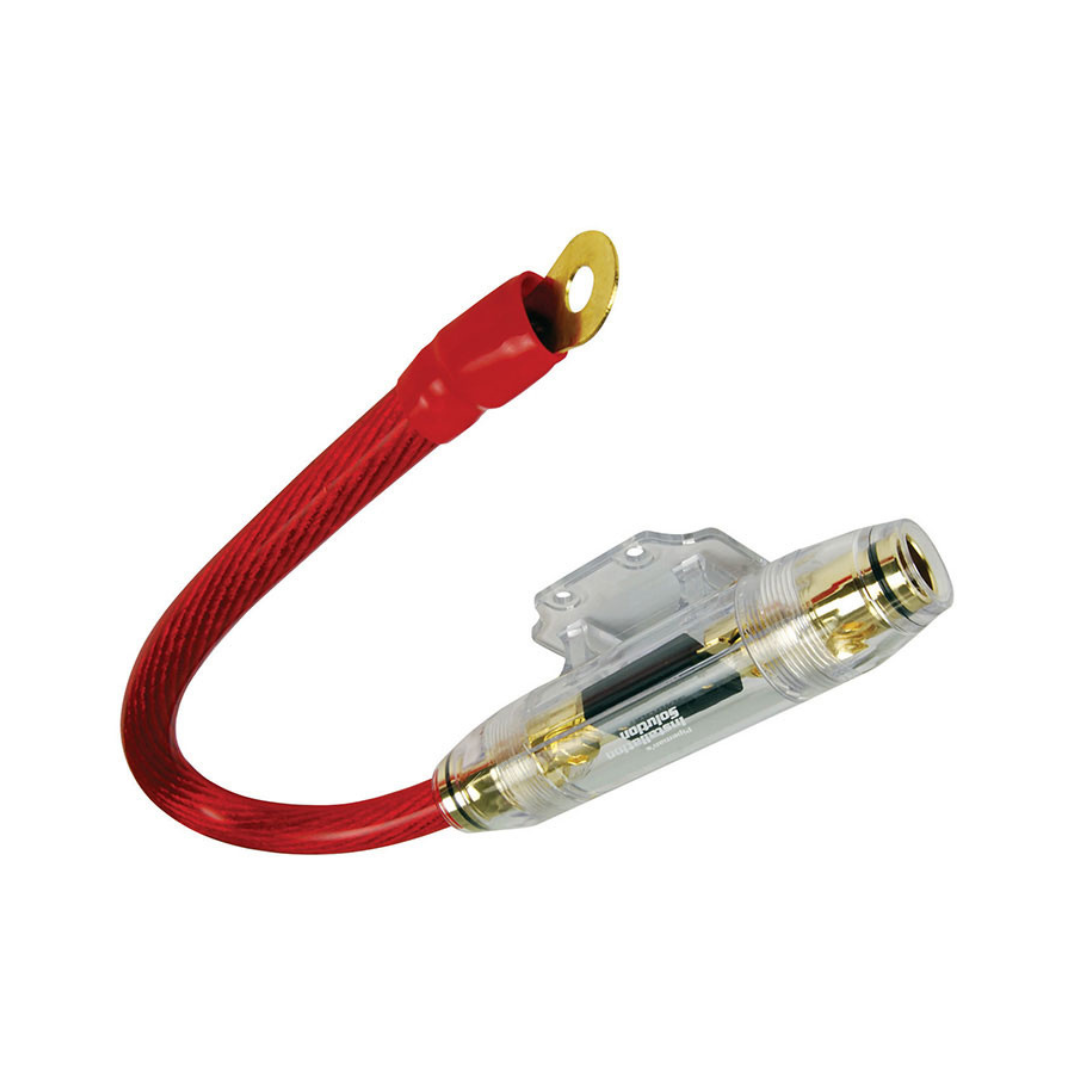 Audiopipe ISANLF9310 Installation Solution 0 Gauge 12 Wire With Anl Fuse Holder & 100 Amp Fuse