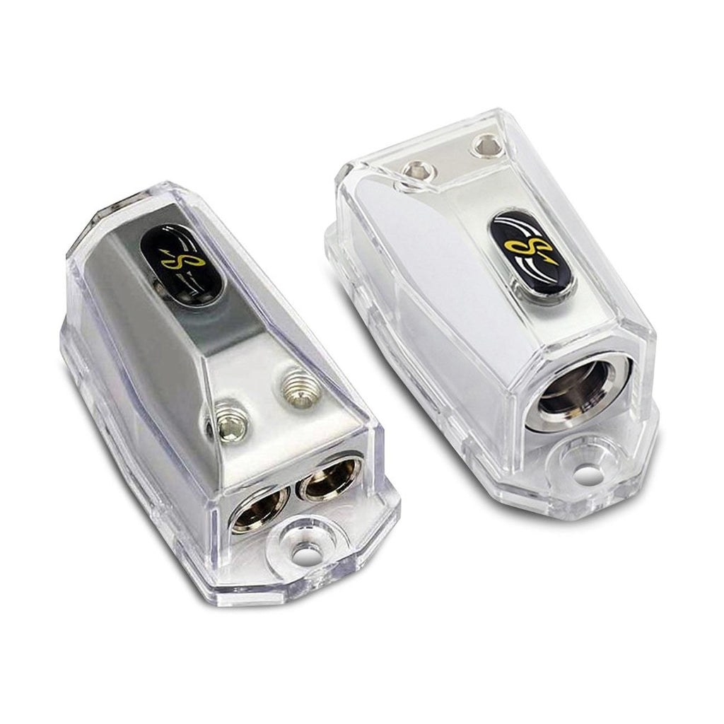 Stinger SHD20 HPM Series Power or Ground Distribution Block with Satin Chrome Finish