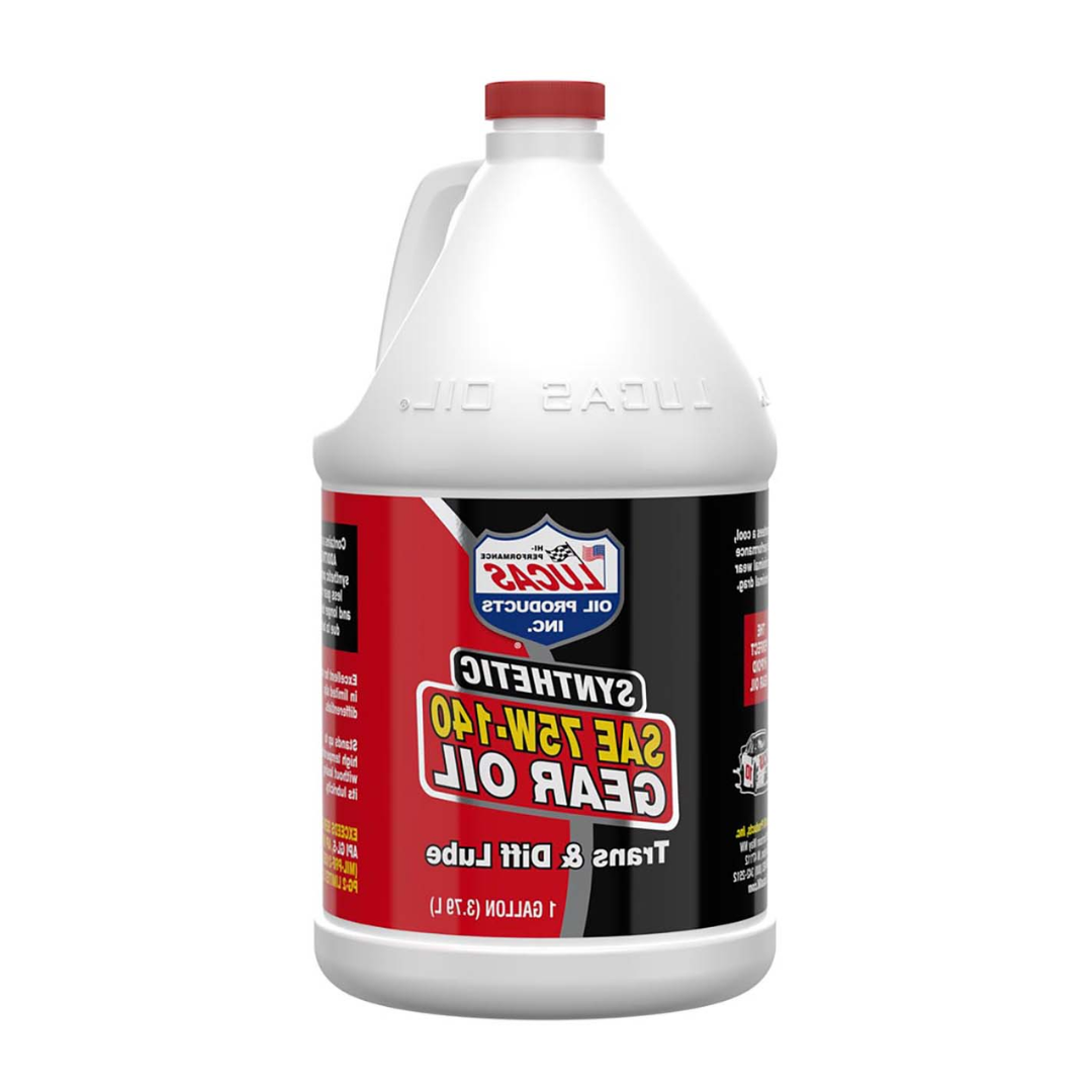 Lucas Oil 10122 Synthetic SAE 75W-140 Gear Oil - 1 Gallon