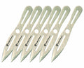Smith & Wesson 8in Throwing Knives Set 6 Pack with Nylon Belt Sheath and Ergonomic Design for Outdoor, Recreation and Competition
