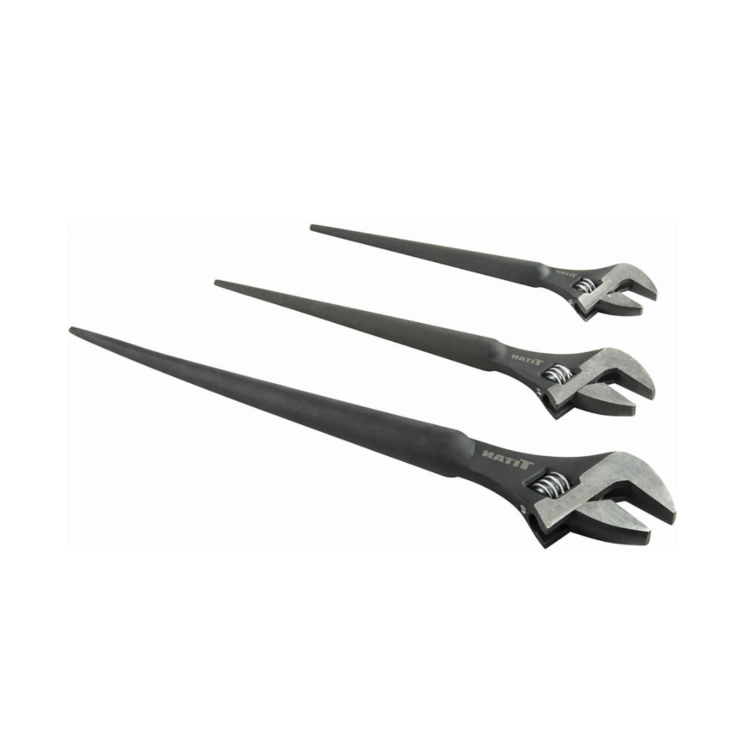 Titan 223 Adjustable Construction Spud Wrench, 3-Pc Set
