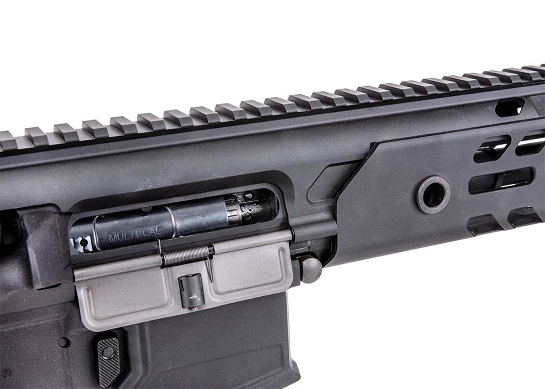 Sig Sauer Hunting Firearm ProForce AEG 6mm Airsoft Rifle, 11.1 V LIPO, 120 rd Mag-a-zine, CNC Machined, Hunting Firearm Handguard, 3-Position Stock (AIR-PF-MCXAEG)