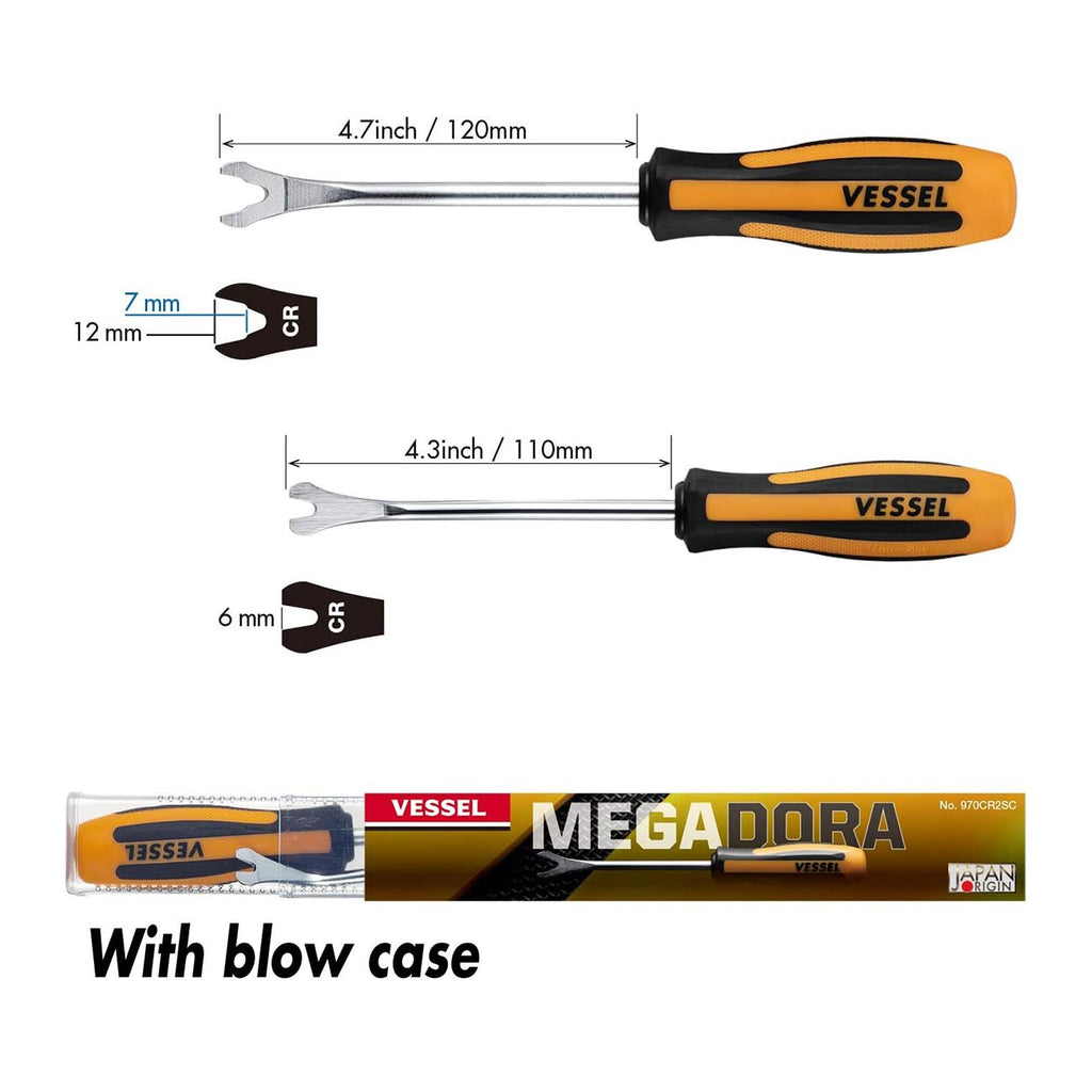 VESSEL - Megadora Clip Remover 2Pcs In Slider Case (970CR2SC)