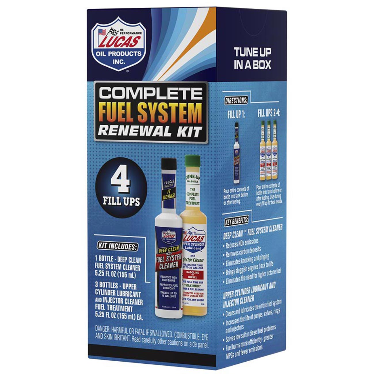 Lucas Oil 10966 Complete Fuel System Renewal Kit