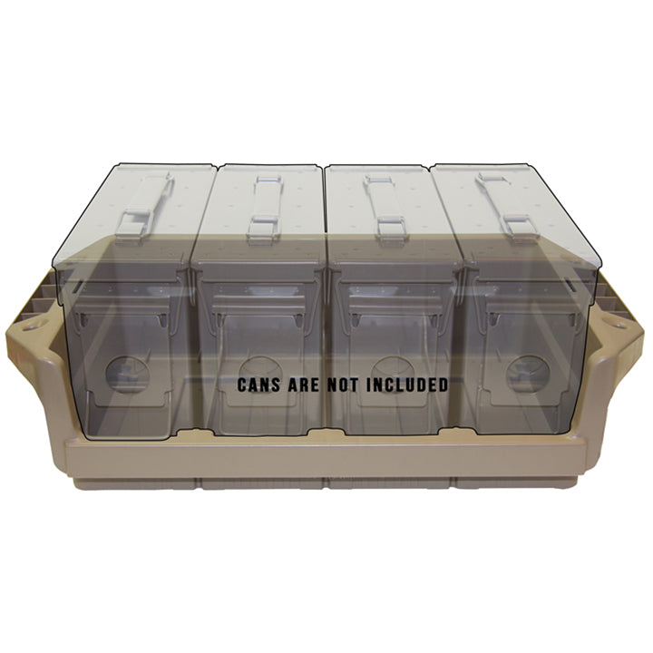 MTM MAC30 Ammo Can Tray for Metal Cans (30 Cal.), USA Made, Dark Earth