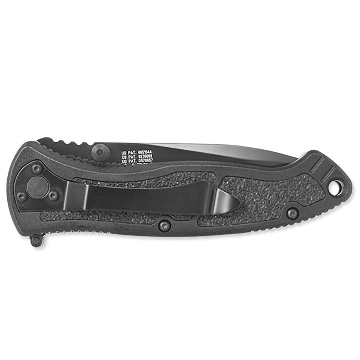 Smith & Wesson Large S.W.A.T. SWATLB 8.5in S.S. Assisted Opening Knife with 3.7in Drop Point Blade and Aluminum Handle for Tactical, Survival and EDC