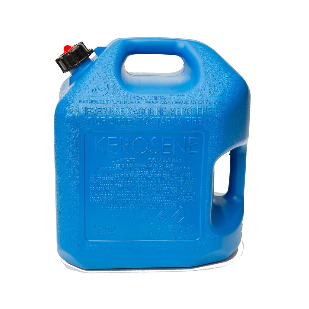 Midwest Can 7610 5 Gallon Kerosene Can w/Quick Flow Spout