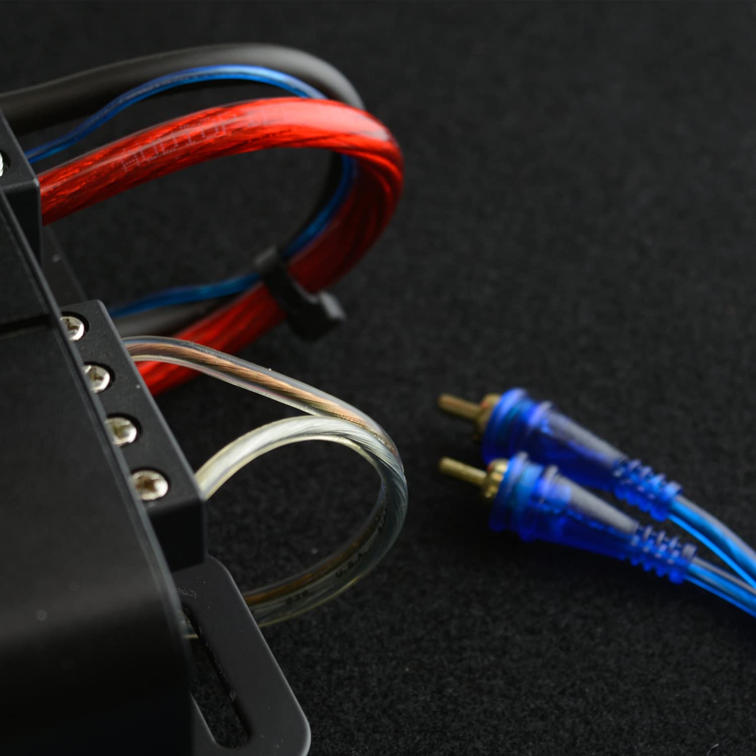 Audiopipe PK1500SX 8‑Gauge Amplifier Wiring Kit – Complete 1500W Car Audio Power & Signal Installation Kit