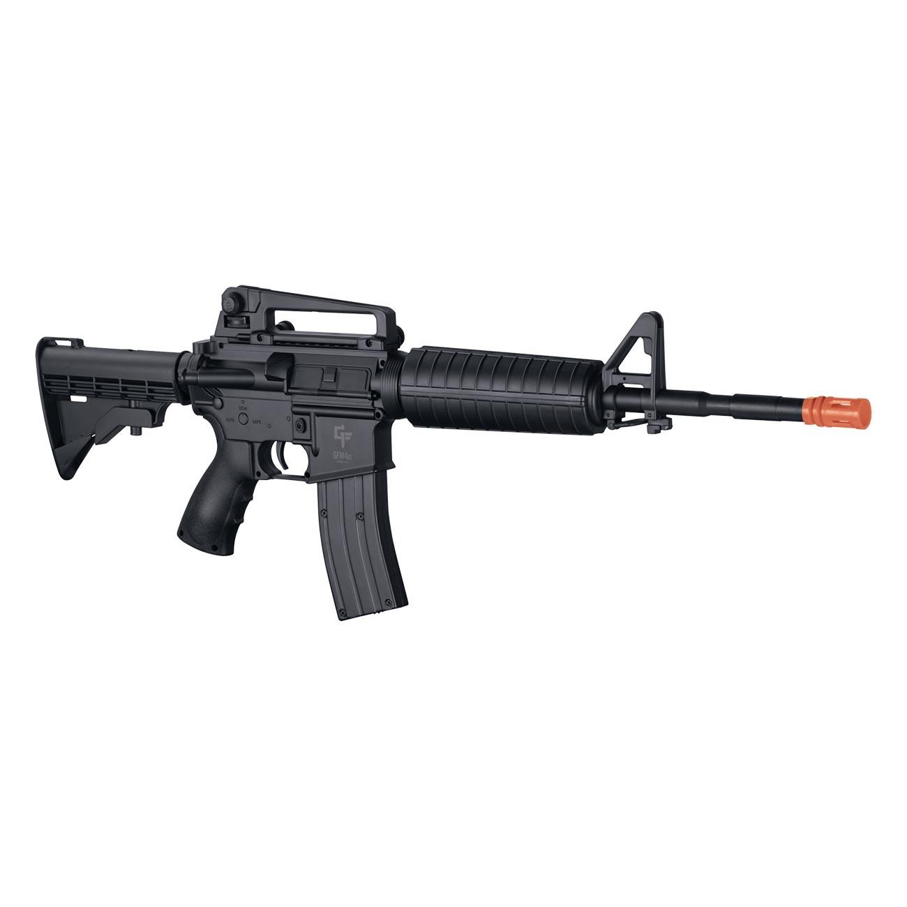 Game Face 52003 Defender Strike Airsoft Full/Semi-Auto Rifle And Spring-Powered 1911 Pistol Kit