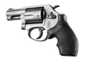 Hogue Bantam Style Rubber Monogrip Grip for S&W J Frame Revolvers, Round Butt, Black - 61000
