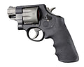 Hogue OverMolded Rubber Grip for S&W 460, 500, & Governor Round Butt (Tamer Conversion), K, L, N, X, & Z Frames, Black - 19022