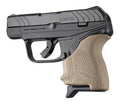 Hogue HandAll Beavertail Rubber Grip Sleeve for Ruger LCP II, FDE - Flat Dark Earth - 18123