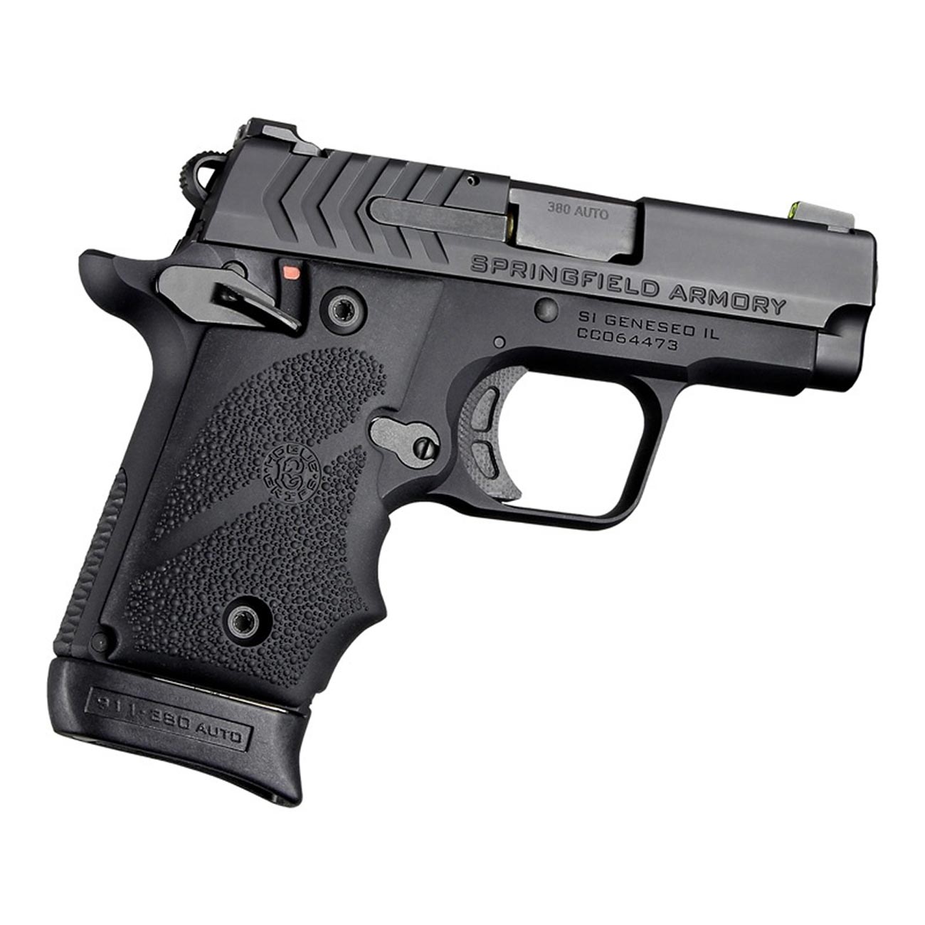 Hogue Inc Hunting Grip Springfield Armory 911 380 Finger Groove