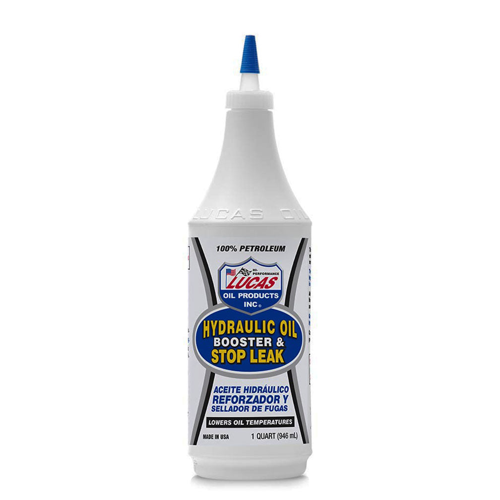 Lucas Oil 10019 Hydraulic Oil Booster and Stop Leak - 1 Quart, White, 32 Ounces
