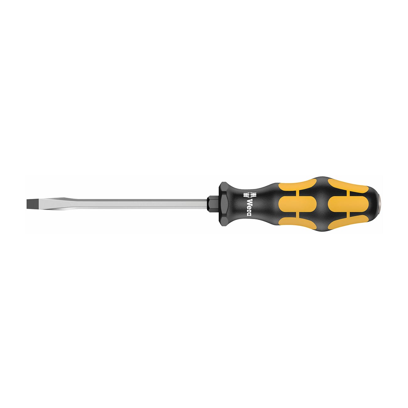 Wera 05018268001 Kraftform Plus 932 A Slotted Screwdriver, 9mm Head, 6" Blade Length