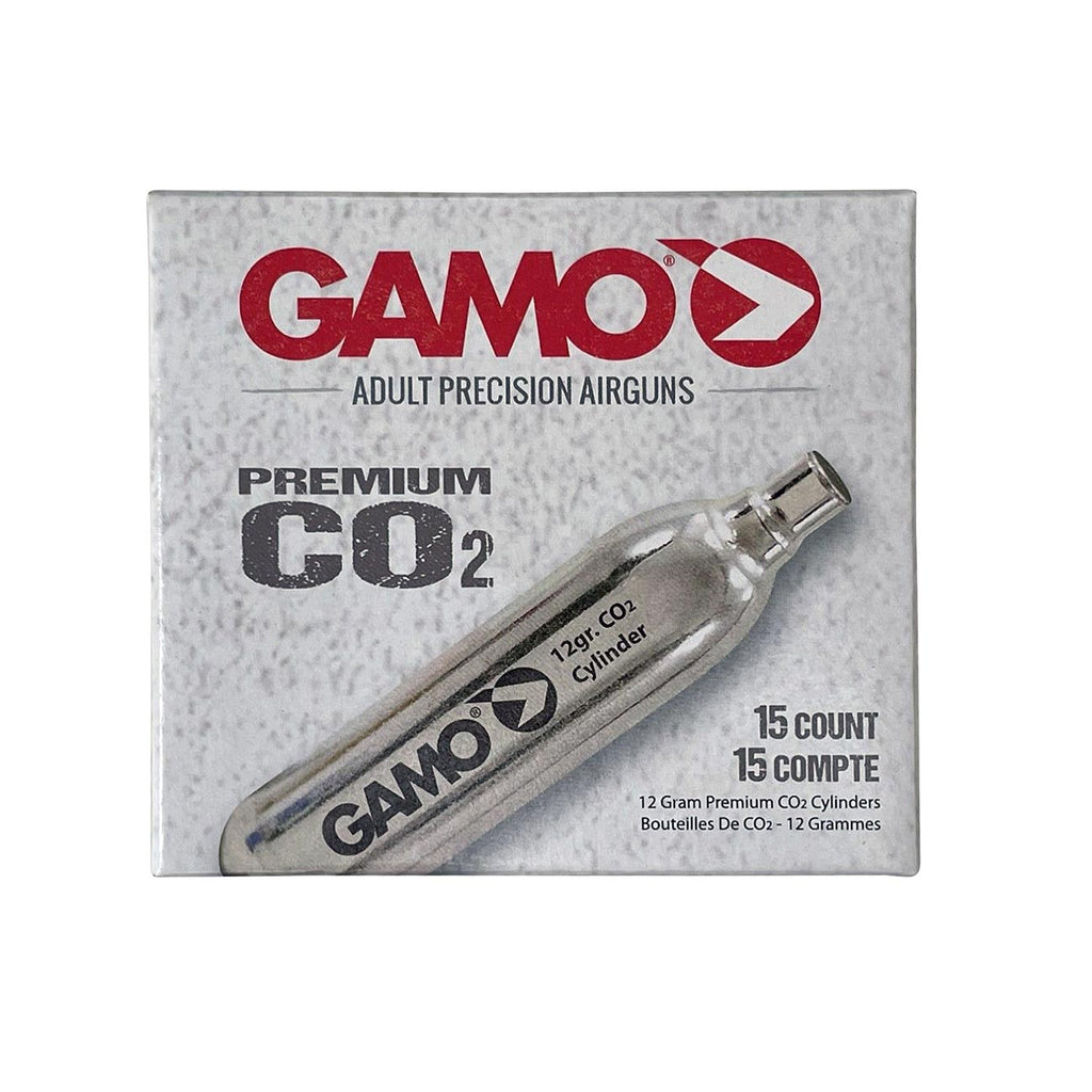 Gamo 62124701554 Air Gun CO2 Cartridges, 15-Pack