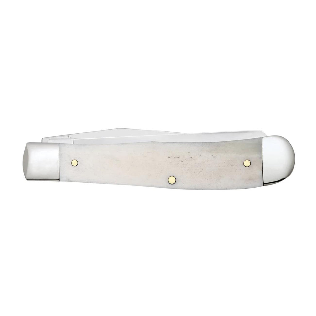 Case Knives Sportsman Series Turkey Trapper Folding Pocket Knife Smooth Natural Bone CASE81221