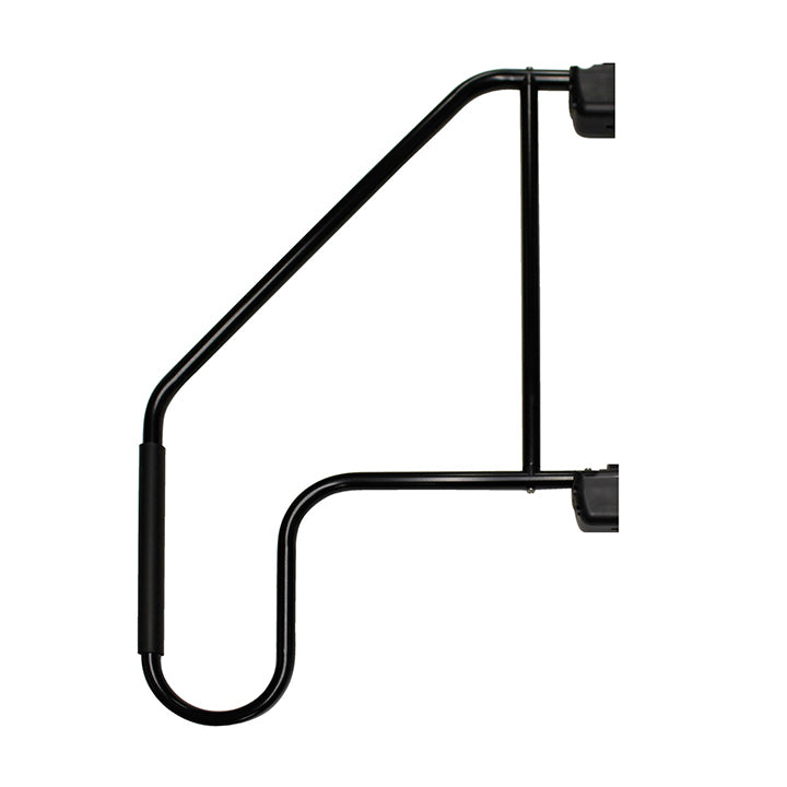 Stromberg Carlson AM-533 Lend-A-Hand Extended Assist Rail - RV Handrail, RV Handle Grab Bar by Door, Camper Hand Rail, RV Step Handrail, Trailer Door Handle, Grab Handle, 37" Overall Drop, Black