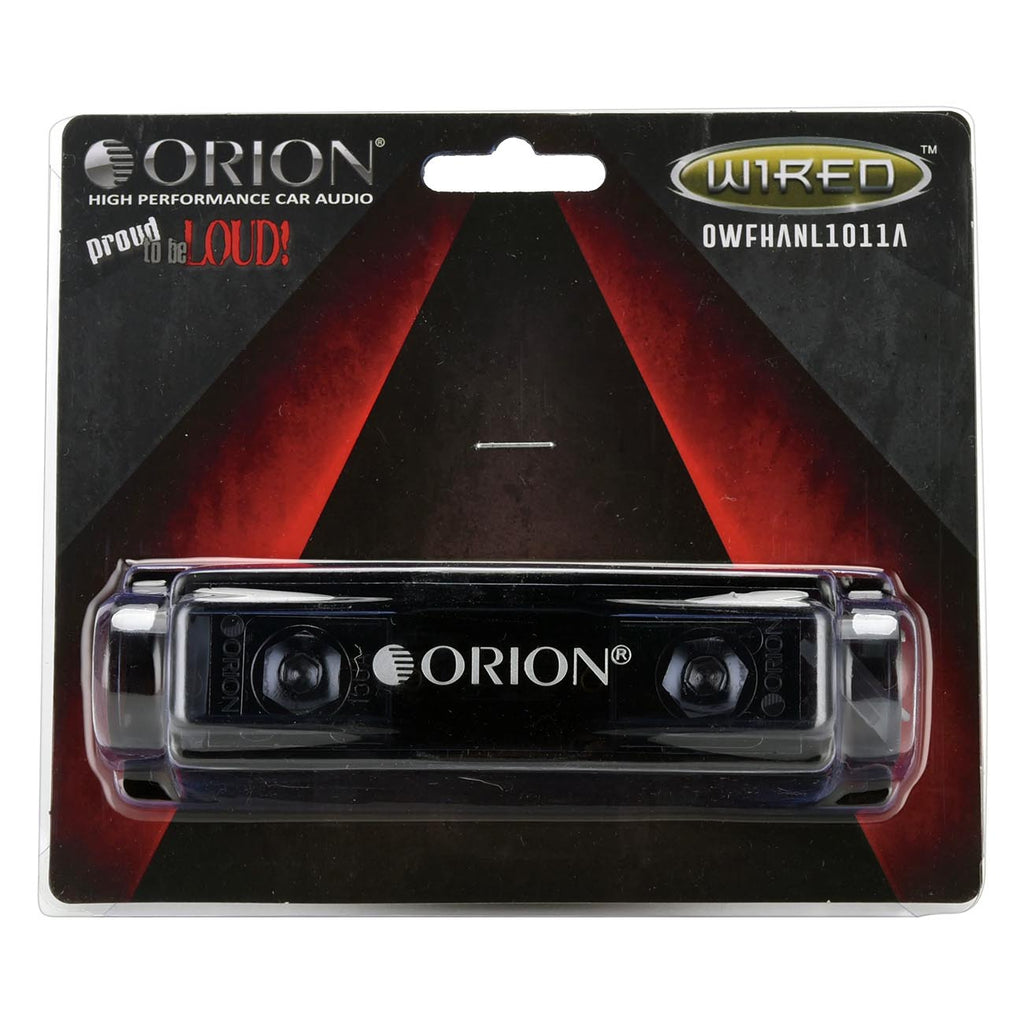 Orion XTR OWFHANL1011A Inline Fuse Holder with Insulating Cover, 0/2 Gauge Input/Output with Adapter, ANL Fuse Holder for Car Audio Amplifier | Auto Parts, Automotive, Marine (150A Fuses Included)