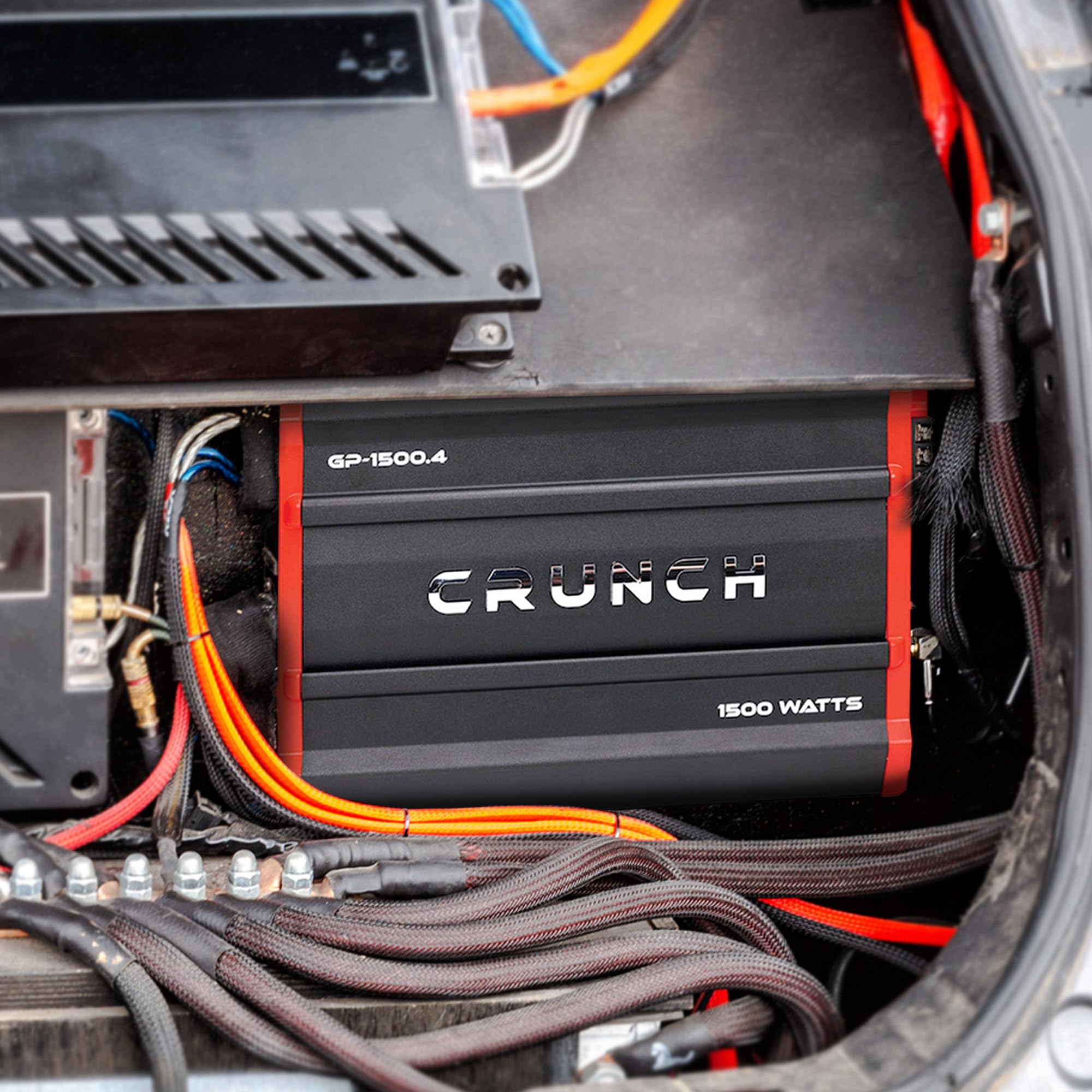 Crunch Ground Pounder GP-1500.4 1500 Watt 4 Channel Amplifier