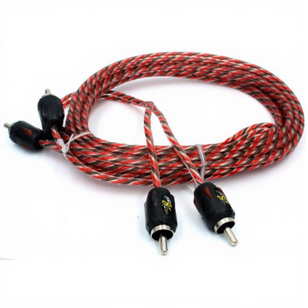Stinger SI426 6-Foot 4000 Series Professional 2 Channel RCA Interconnects