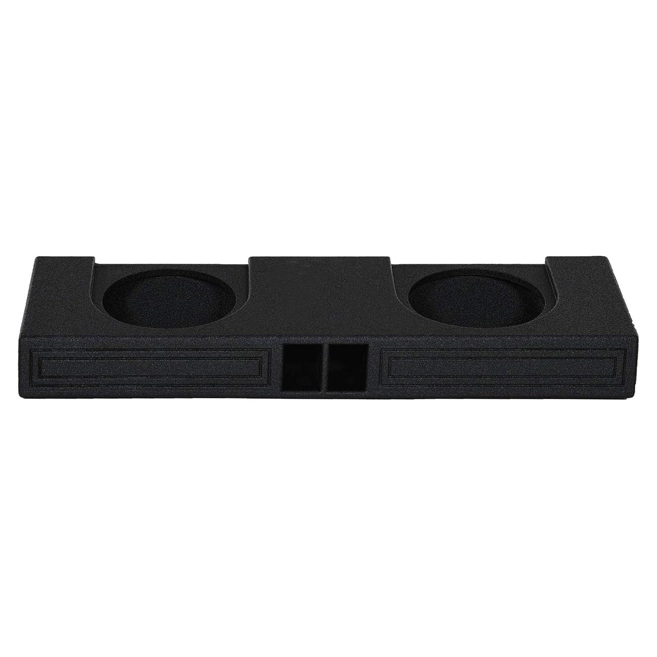 Qpower QBTRUCK212V Qbomb Dual 12 Vented Empty Box Behind Seat Mount