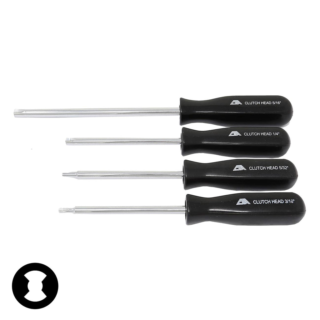 CTA Tools 8752 Clutch-Head Screwdriver - 4-Piece Set