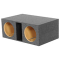 QPower QHD212VL Dual 12″ Large Slot-Ported Heavy-Duty Empty Woofer Box – 4.5 cu ft Dual Ported Subwoofer Enclosure