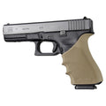 Hogue HandAll Beavertail Rubber Grip Sleeve for Glock 17, 18, 20, 21, 22, 24, 31, 34, 35, 37, 40, 41 (Gen 3 & 4), FDE - Flat Dark Earth - 17033